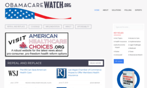 Obamacarewatch.org thumbnail