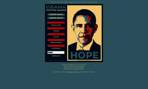 Obamapostermaker.com thumbnail