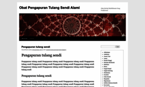 Obatpengapurantulangsendialami.wordpress.co thumbnail