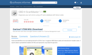 Obd-ii-scanmaster.software.informer.com thumbnail