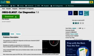 Obd2-elm327-car-diagnostics.soft112.com thumbnail