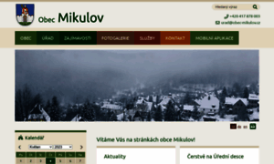 Obec-mikulov.cz thumbnail