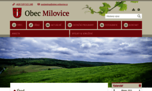 Obec-milovice.cz thumbnail