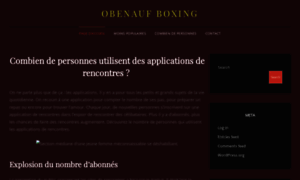 Obenaufboxing.ch thumbnail
