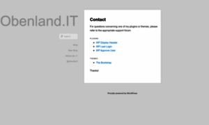 Obenland.it thumbnail