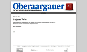 Oberaargauer.ch thumbnail