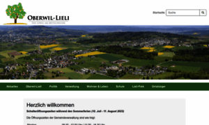 Oberwil-lieli.ch thumbnail