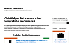 Obiettivofotocamera.it thumbnail