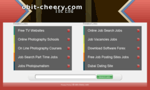 Obit-cheery.com thumbnail