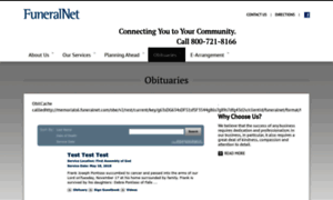 Obit.funeralnet.com thumbnail