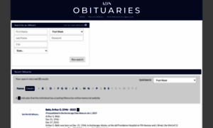 Obituaries.adn.com thumbnail