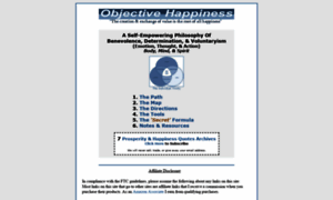Objectivehappiness.com thumbnail