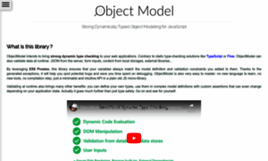 Objectmodel.js.org thumbnail