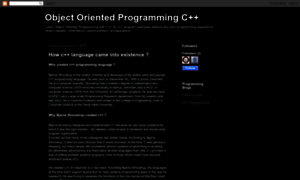 Objectorientedprogrammingcpp.blogspot.com thumbnail