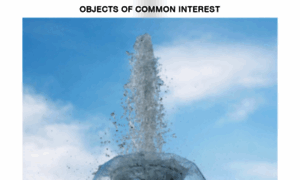 Objectsofcommoninterest.com thumbnail