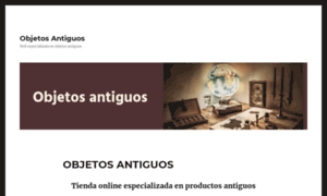 Objetosantiguos.com thumbnail