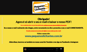 Obrigado.contato.website thumbnail