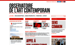 Observatoire-art-contemporain.com thumbnail