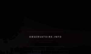 Observatoire.info thumbnail