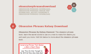 Obsessionphrasesdownload.wordpress.com thumbnail