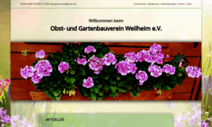 Obstundgartenbauverein-wm.de thumbnail