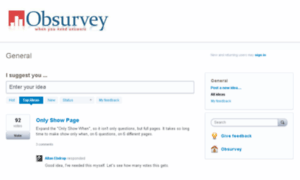 Obsurvey.uservoice.com thumbnail