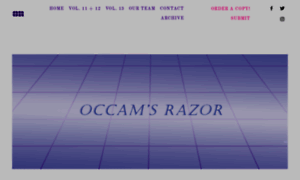 Occamsrazorwwu.org thumbnail