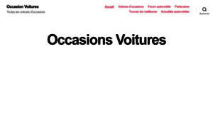 Occasion-voitures.com thumbnail