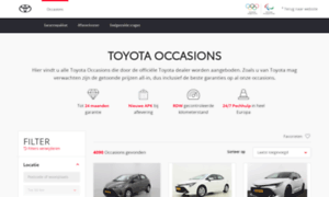 Occasions.toyota.nl thumbnail