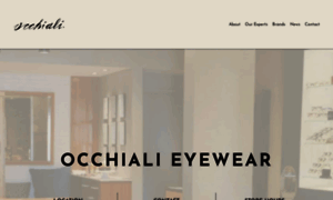 Occhialieyewear.com thumbnail