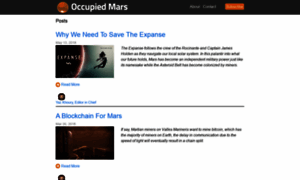 Occupiedmars.com thumbnail