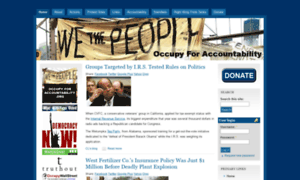 Occupyforaccountability.org thumbnail