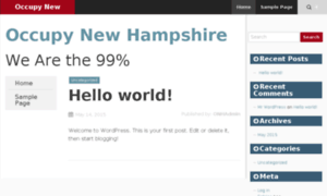Occupynewhampshire.org thumbnail