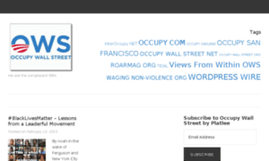Occupywallstreet-byplatlee.info thumbnail