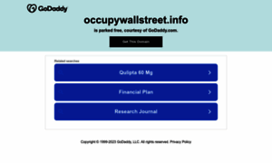 Occupywallstreet.info thumbnail