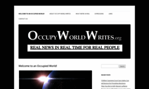 Occupyworldwrites.org thumbnail