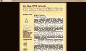 Ocds-carmelite.blogspot.co.nz thumbnail