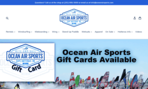 Oceanairsports.com thumbnail