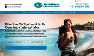 Oceanbeachbackpackers.com.au thumbnail