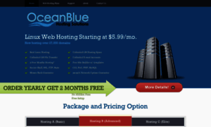 Oceanbluehosting.com thumbnail