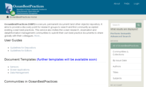 Oceandatapractices.net thumbnail