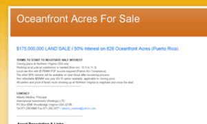 Oceanfront-acres-for-sale.blogspot.com thumbnail