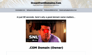 Oceanfrontdomains.com thumbnail