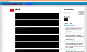 Oceangamesfree.blogspot.com thumbnail