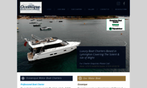 Oceaniqueboatcharter.co.uk thumbnail