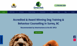 Oceanparkdogtraining.com thumbnail