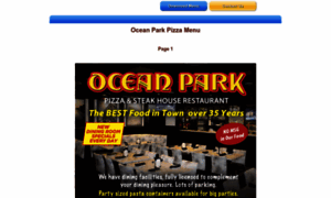 Oceanparkpizzawalnutgrove.ca thumbnail