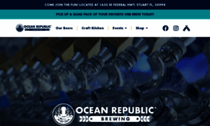 Oceanrepublicbrewing.com thumbnail
