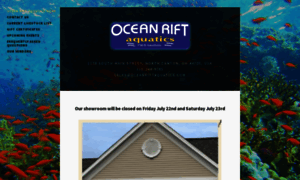 Oceanriftaquatics.com thumbnail