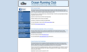 Oceanrunningclub.org thumbnail